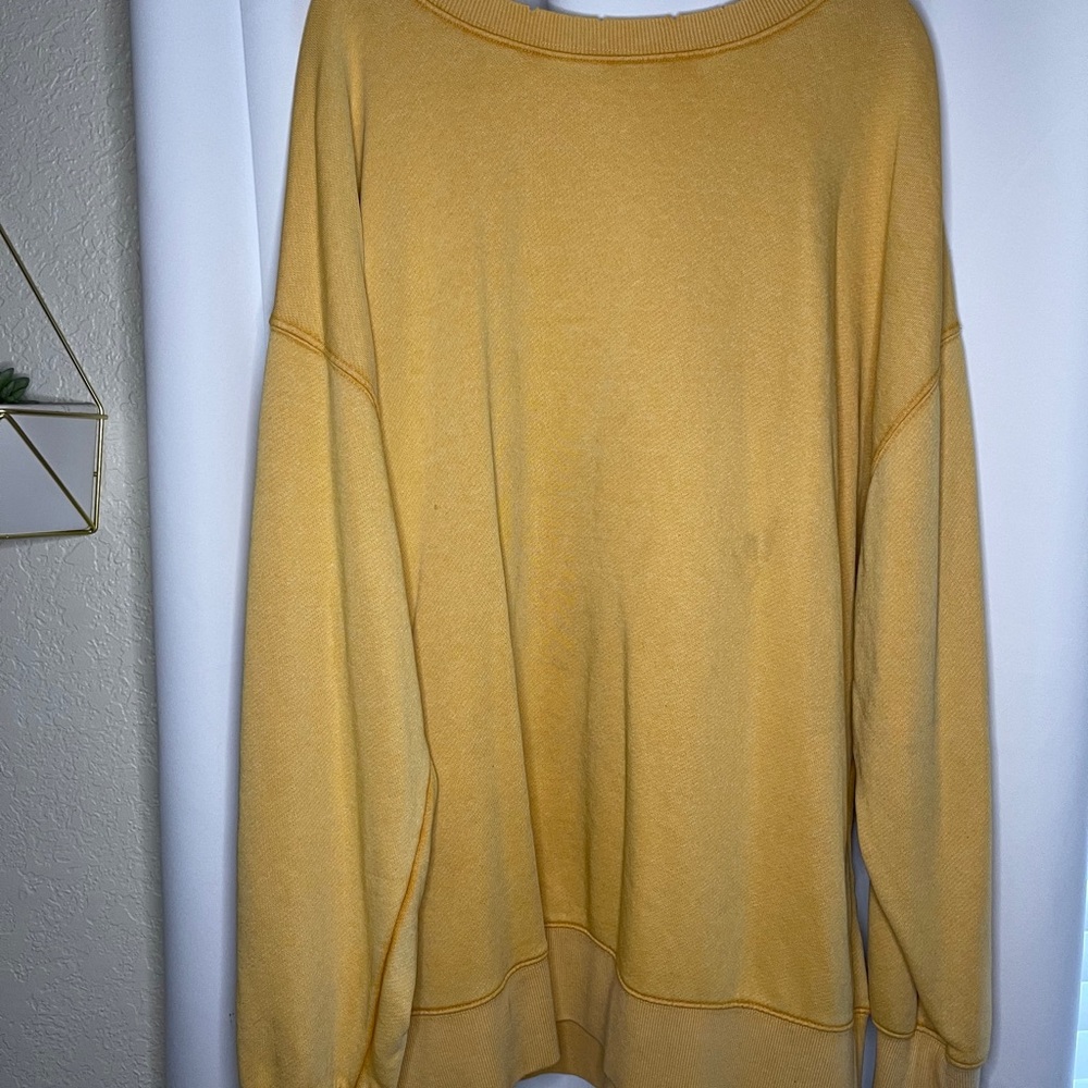 Yellow crew neck from Target